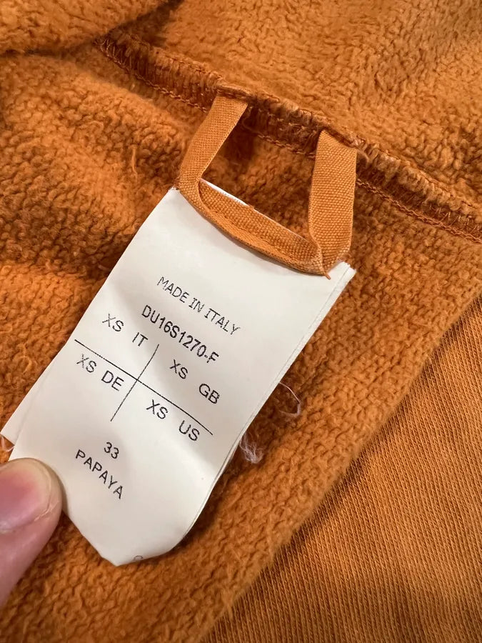 Rick Owens Orange Minimalist Crewneck OfdNyFA 2