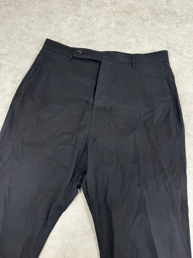 SS2015 Rick Owens Black Classy Pants SUoUTqp 5