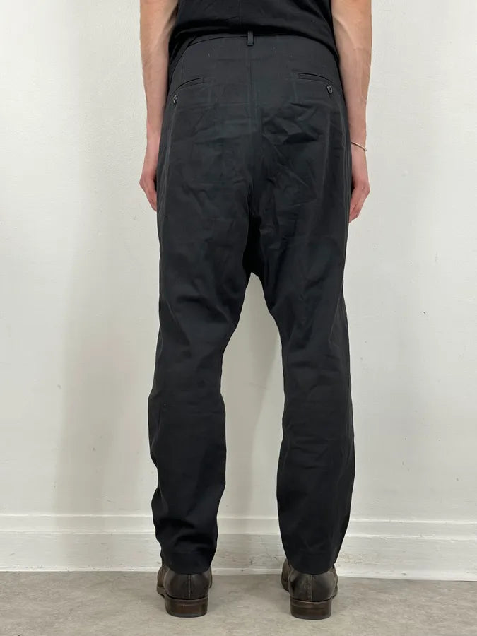 SS2015 Rick Owens Black Classy Pants SUoUTqp 3