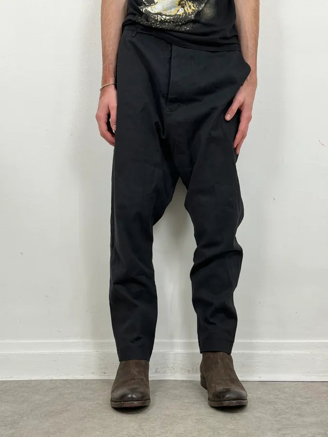 SS2015 Rick Owens Black Classy Pants SUoUTqp 1