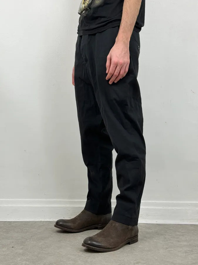SS2015 Rick Owens Black Classy Pants SUoUTqp 2