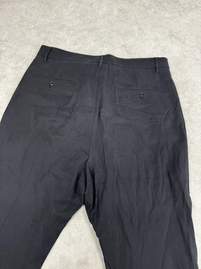 SS2015 Rick Owens Black Classy Pants SUoUTqp 6