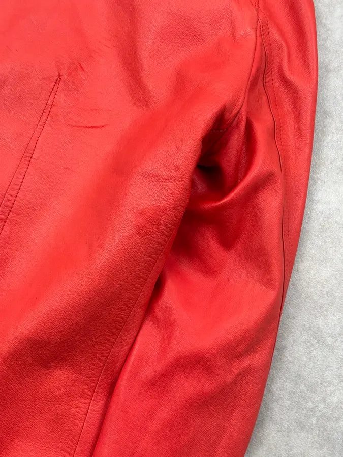 SS2017 Rick Owens Walrus Lamb Intarsia Riders Leather Jacket  ZFrnxaO 9