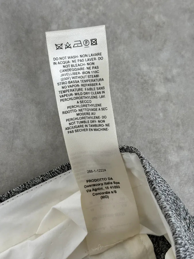 SS2019 Rick Owens Grey Classy Irregular Pants EJXZvyi 10