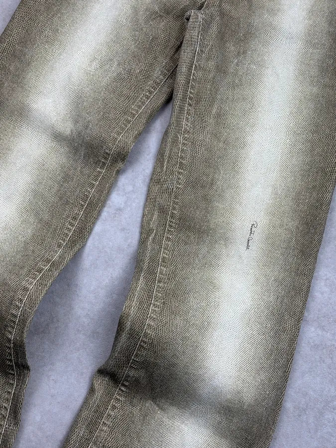 SS2002 Roberto Cavalli Beige Sand Gradient Pants AxAUIRq 10
