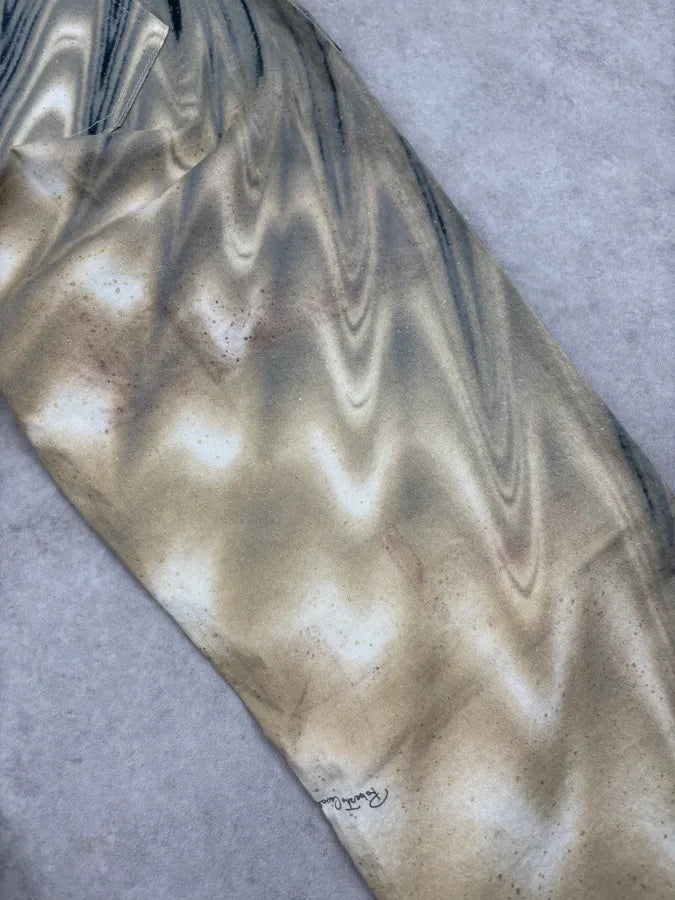 SS2001 Roberto Cavalli Beige Cotton Tie-Dye Jeans gTjnNKT 10