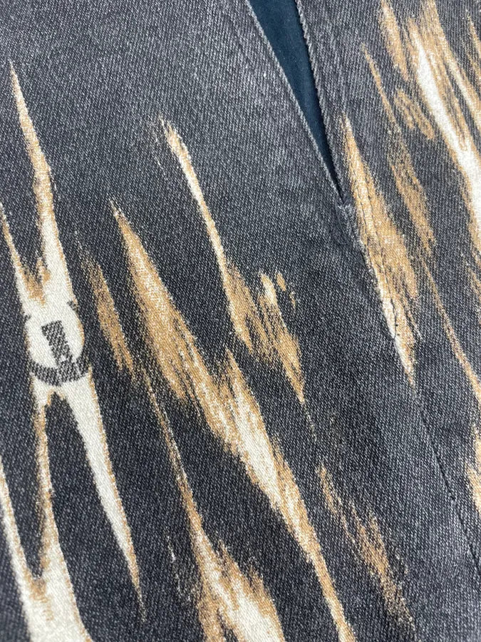 2000s Cavalli Black Fire Magma Pants PiezIOa 7