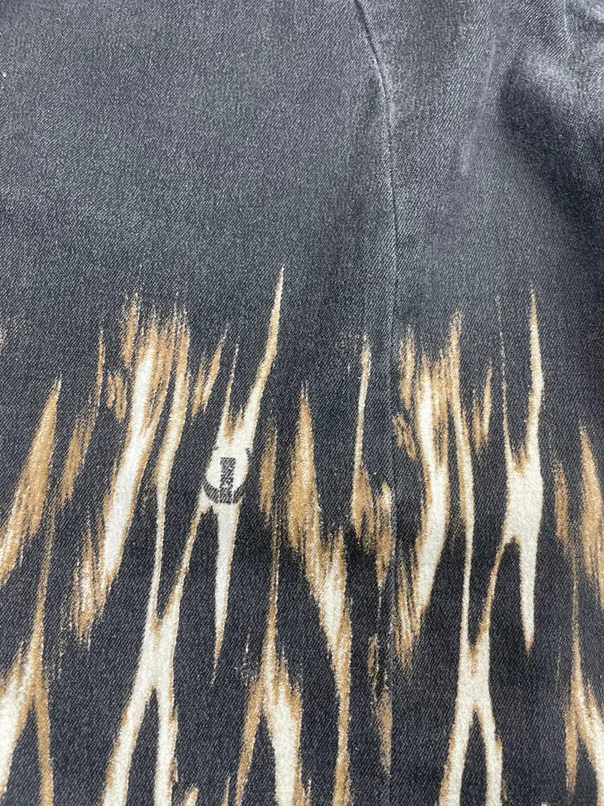 2000s Cavalli Black Fire Magma Pants PiezIOa 13