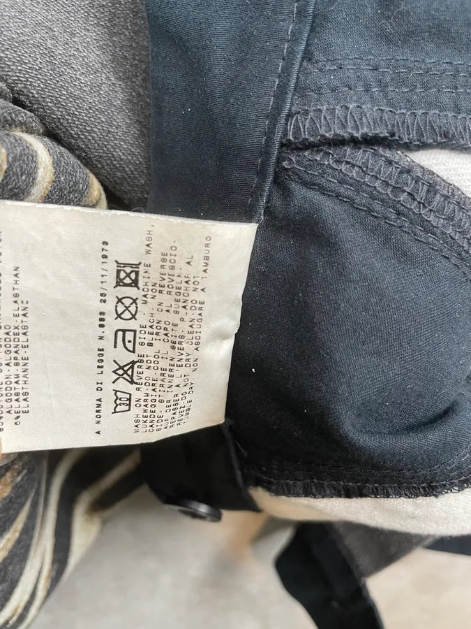 2000s Cavalli Black Fire Magma Pants PiezIOa 10