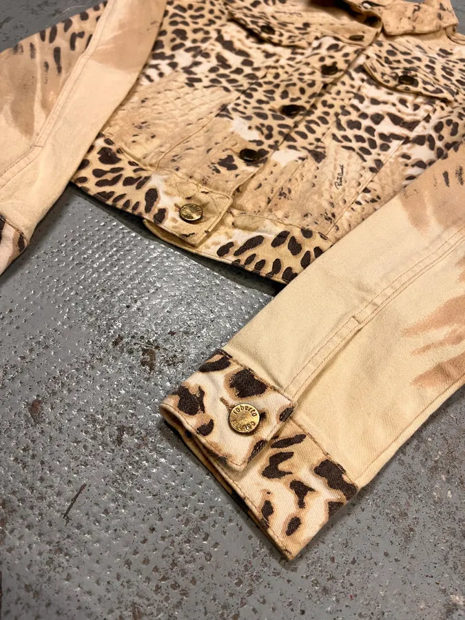 Roberto Cavalli Beige Leopard Jacket  LHlyKPf 5