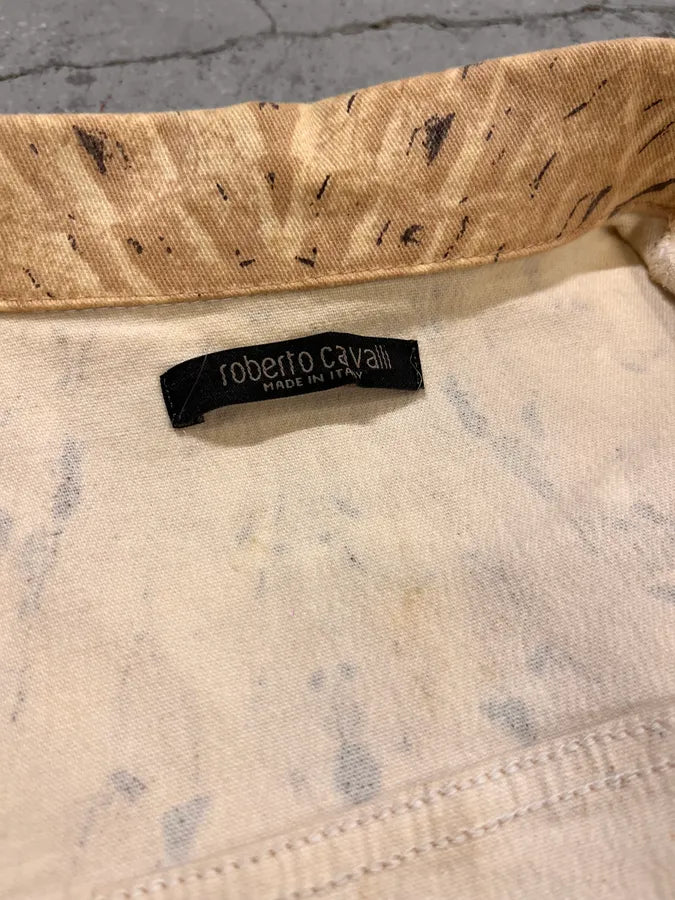 Roberto Cavalli Beige Leopard Jacket  LHlyKPf 8