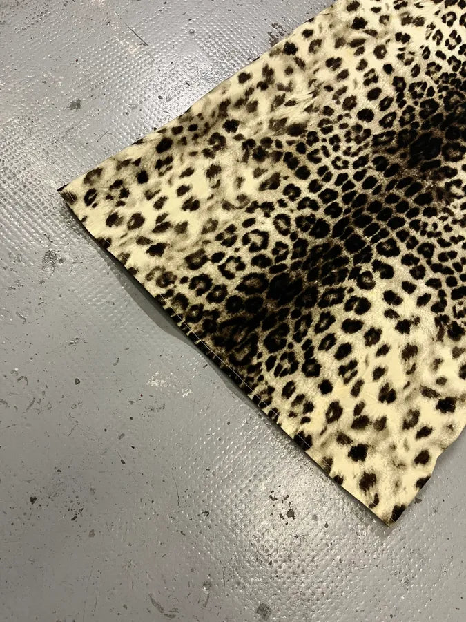 Roberto Cavalli Beige Leopard Print Midi Skirt eBmadxf 6