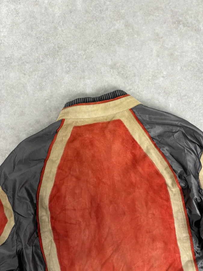 Roberto Cavalli Biker Suede Calf Leather Jacket paXxefh 5