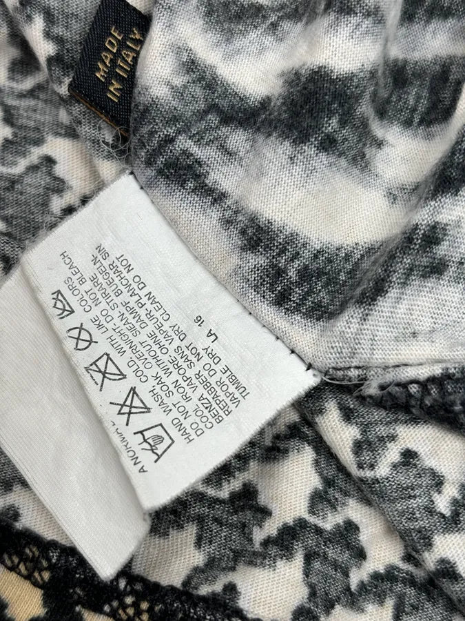 SS2001 Cavalli Psycho Multi-Patterned T-Shirt TNbOqxh 8