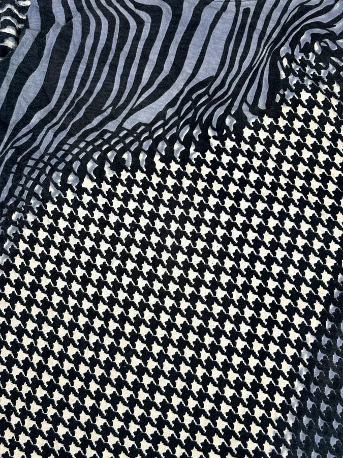 SS2001 Cavalli Psycho Multi-Patterned T-Shirt TNbOqxh 6