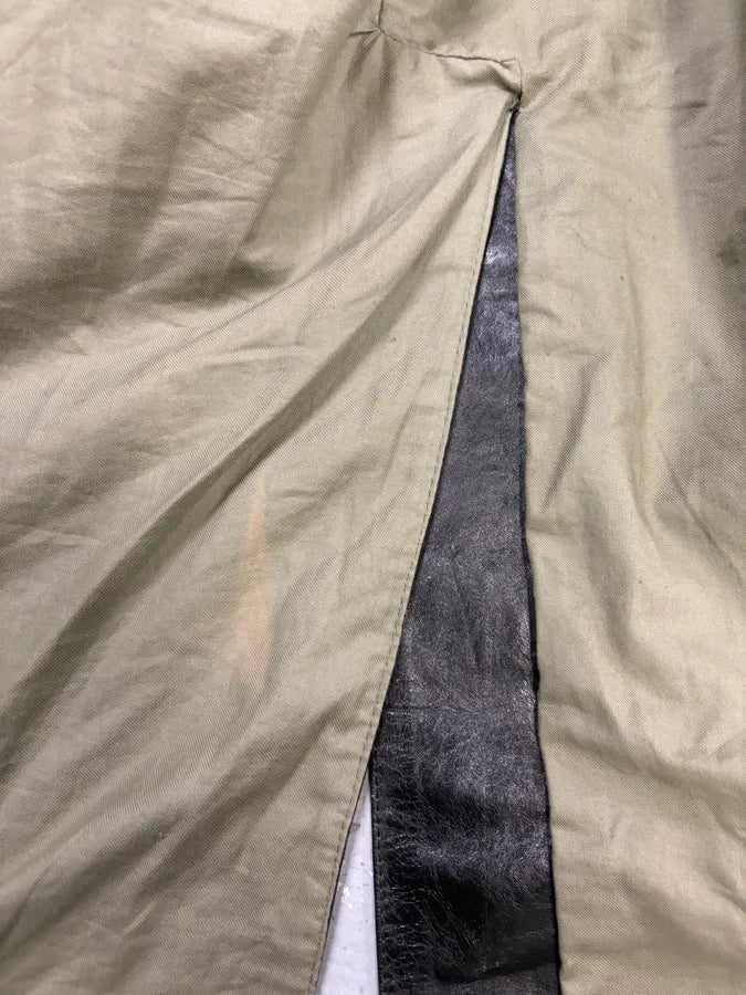 2000s Roberto Cavalli Black Leather Premium Trench Coat uUGaGPj 11