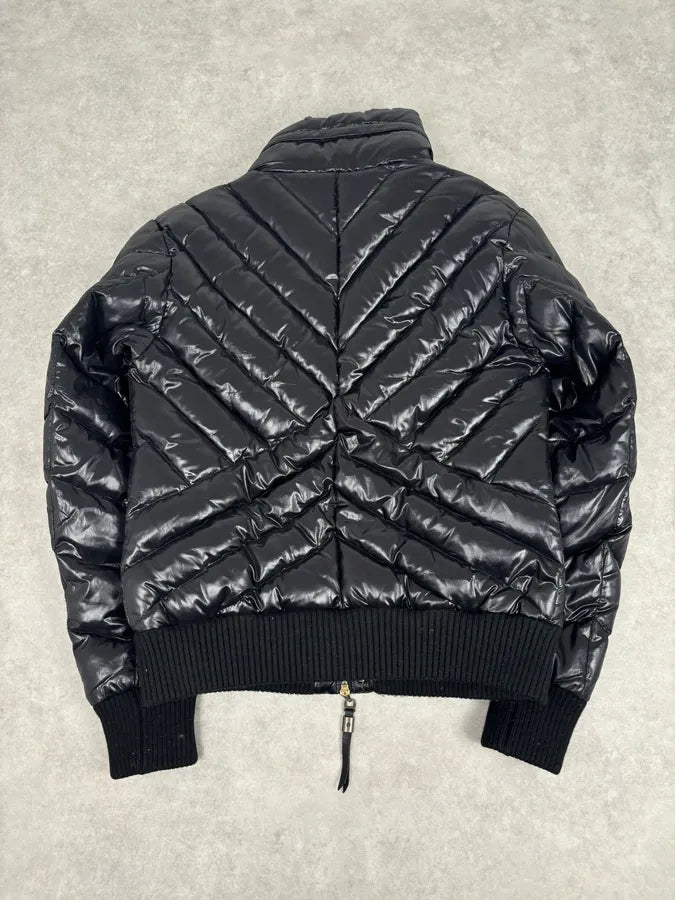 2000s Cavalli Cavalli Black Nylon Quilted Puffer Jacket dnxWWCK 4