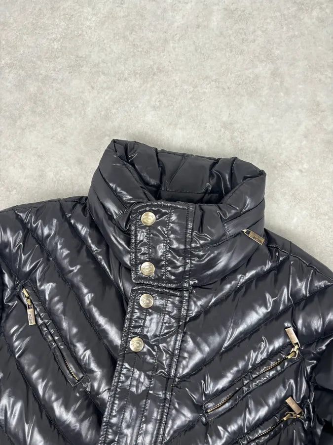 AW2008 Cavalli Black Quilted Puffer Jacket YJHiSMO 3