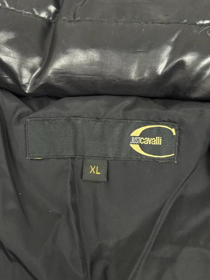 AW2008 Cavalli Black Quilted Puffer Jacket YJHiSMO 9