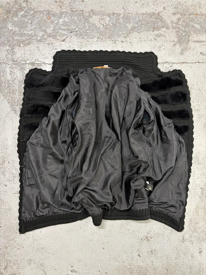 2000s Roberto Cavalli Black Wool Embroidered Blazer Jacket vvROfRH 6