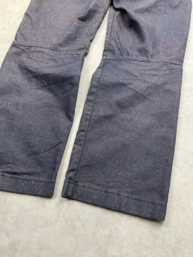 2000s Cavalli Blue Psycho Tribal Pants bHOcWnF 9
