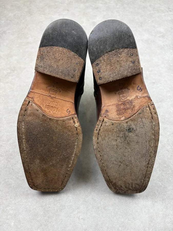 Roberto Cavalli Brown Leather Chelsea Boots GIWPHFl 6