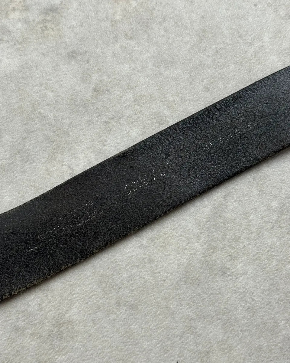 Roberto Cavalli Brown Leather Engraved Belt nvbitVC 7