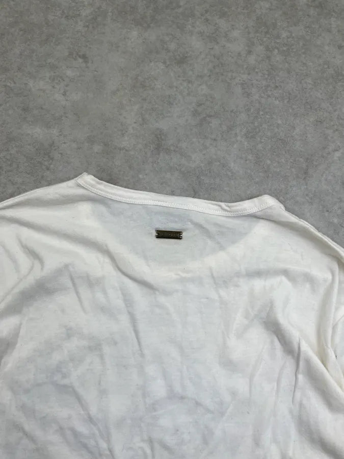 2000s Cavalli Lion White Longsleeve ZKObRIi 7