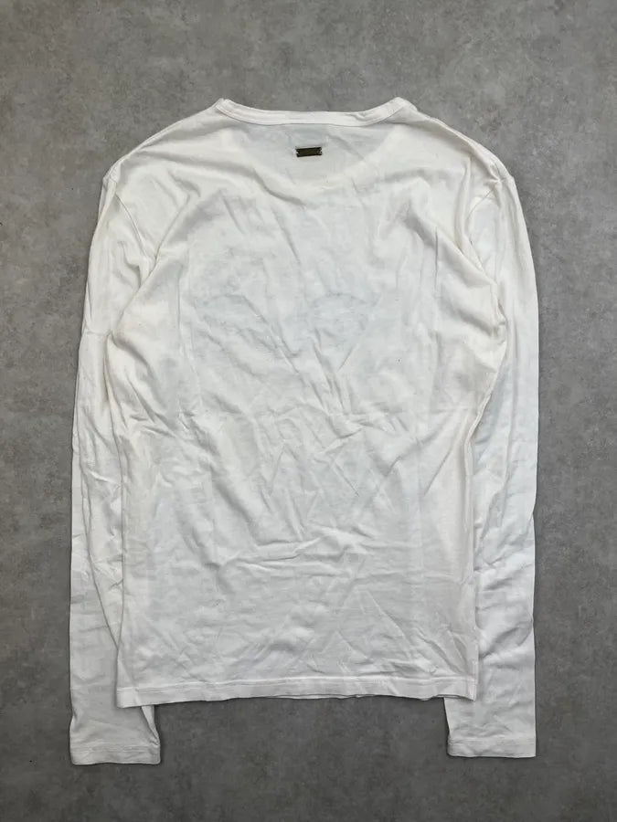 2000s Cavalli Lion White Longsleeve ZKObRIi 3