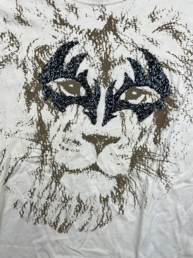 2000s Cavalli Lion White Longsleeve ZKObRIi 2