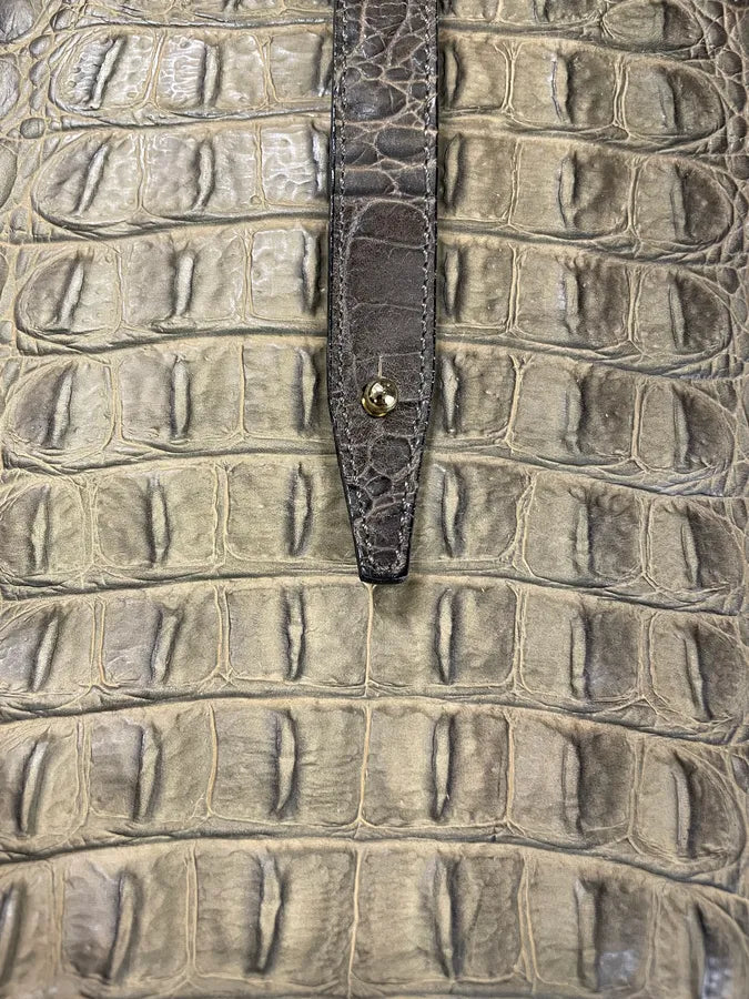 Roberto Cavalli Crocodile Effect Leather Bag (OS) 4