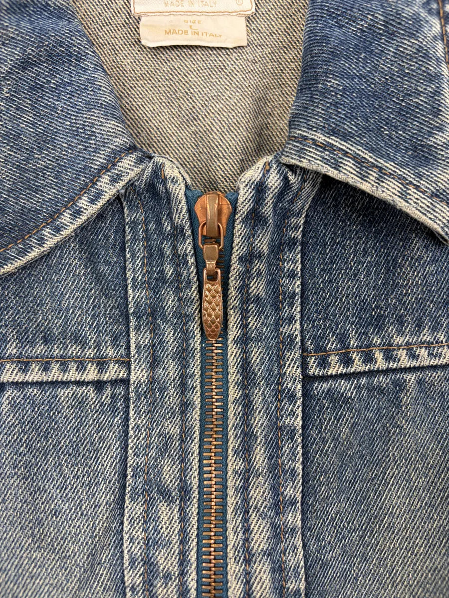 SS2003 Roberto Cavalli Blue Denim Jacket AAutsDa 5