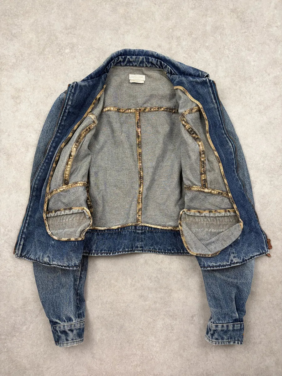 SS2003 Roberto Cavalli Blue Denim Jacket AAutsDa 8