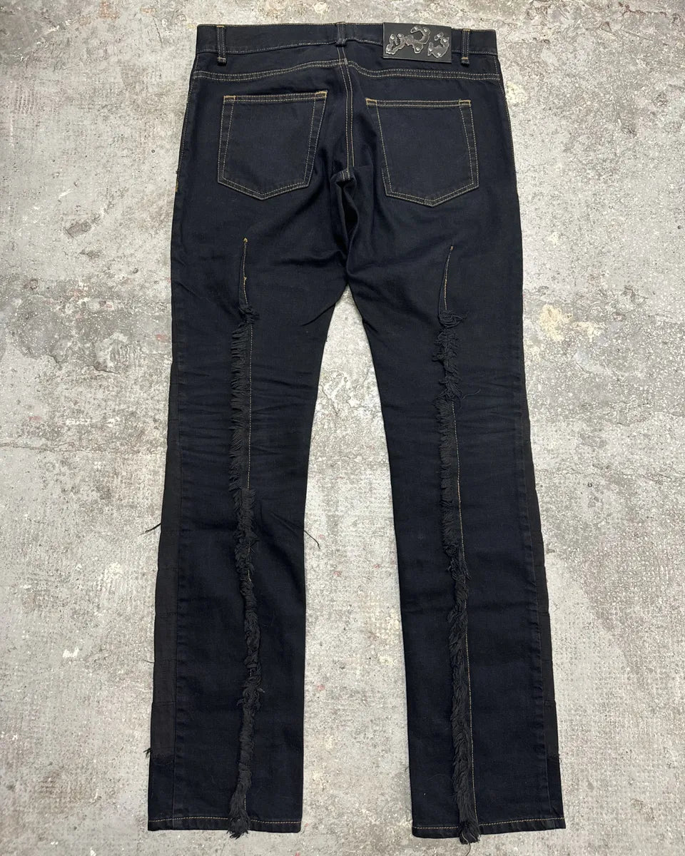 Roberto Cavalli Distressed Rebel Obscure Jeans (M/L) 1