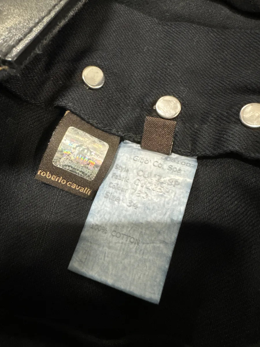 Roberto Cavalli Distressed Rebel Obscure Jeans (M/L) 7