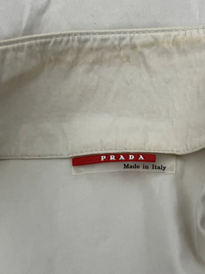 Prada White Utility Multi Zips Skirt lGSrueg 9