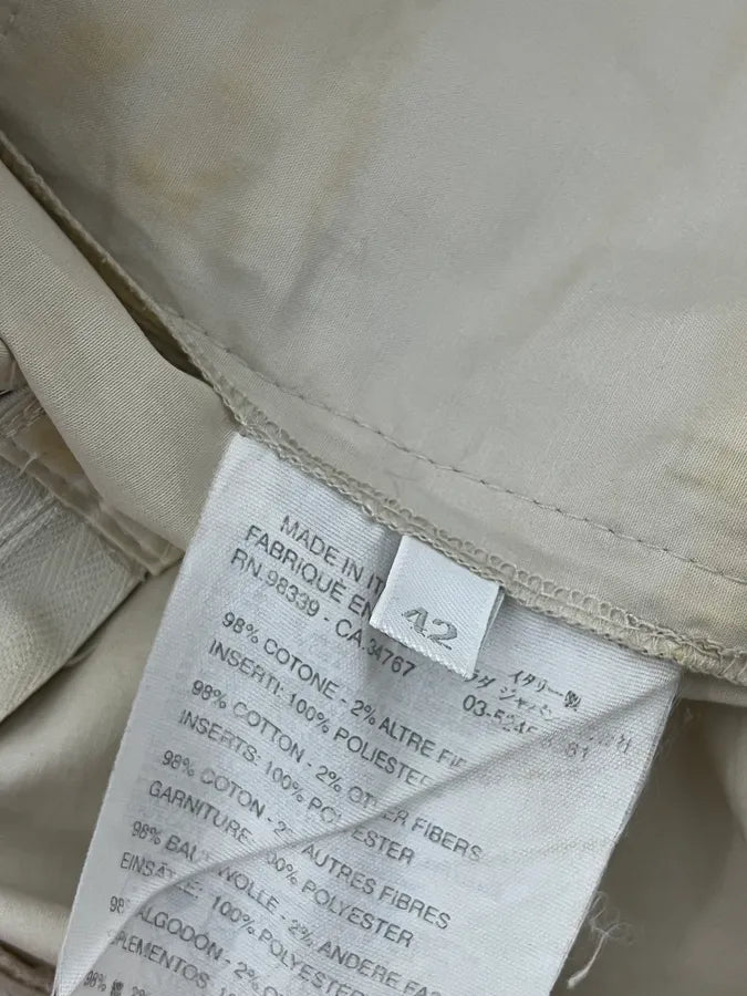 Prada White Utility Multi Zips Skirt lGSrueg 11