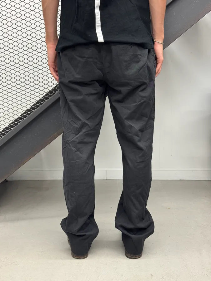 2000s Roberto Cavalli Embroidered Tribal Black Pants wnKxAHx 2