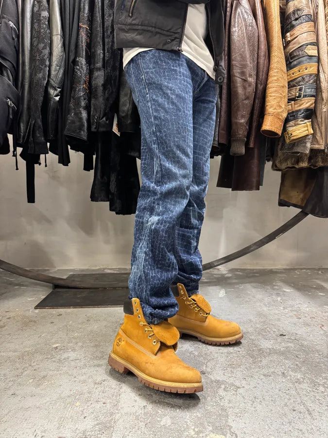 Roberto Cavalli Exotic Pool Reflection Denim Jeans (M) ShgWzZQ 1