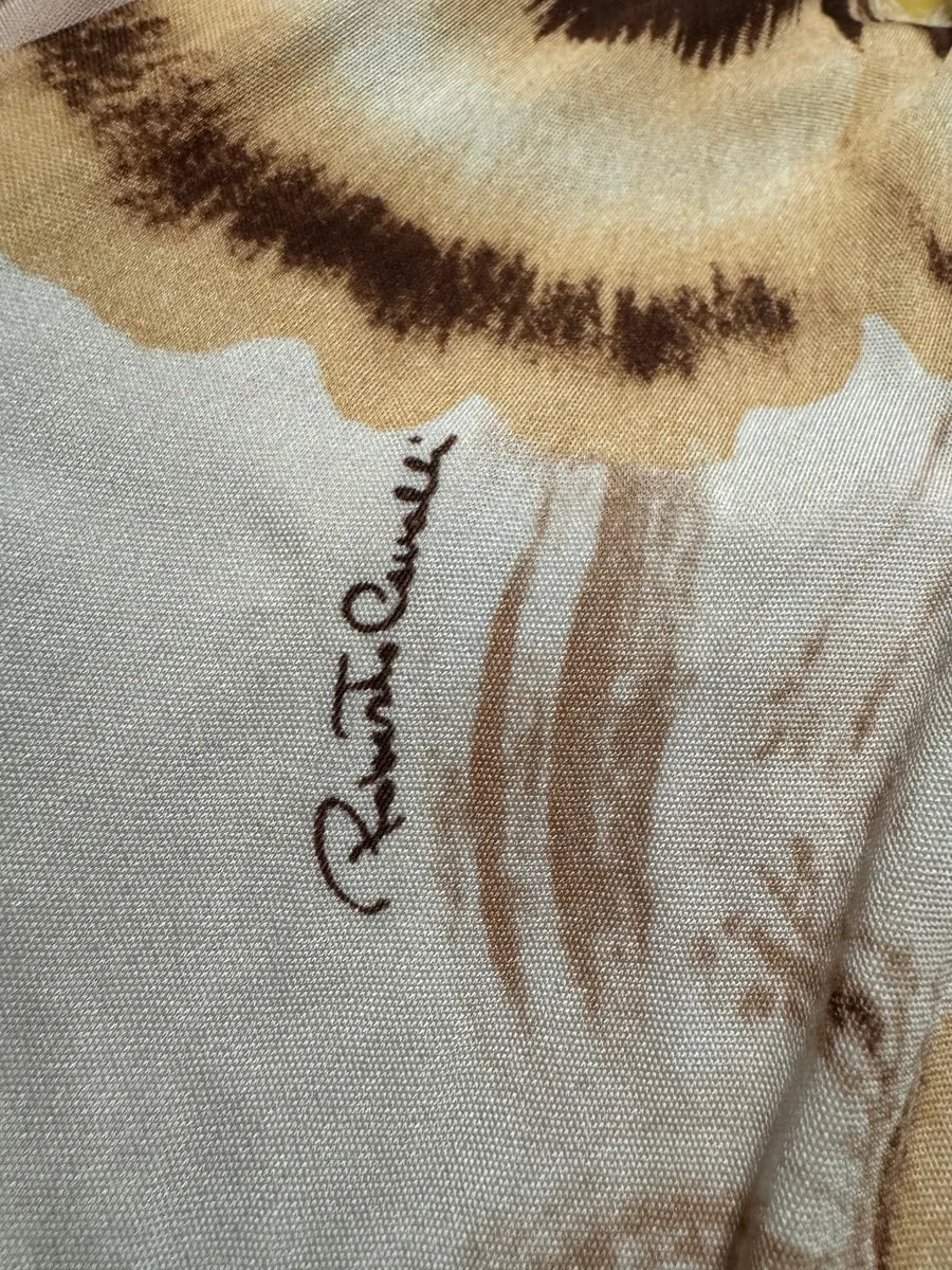 Roberto Cavalli Flowers White Dress obNhQgD 6