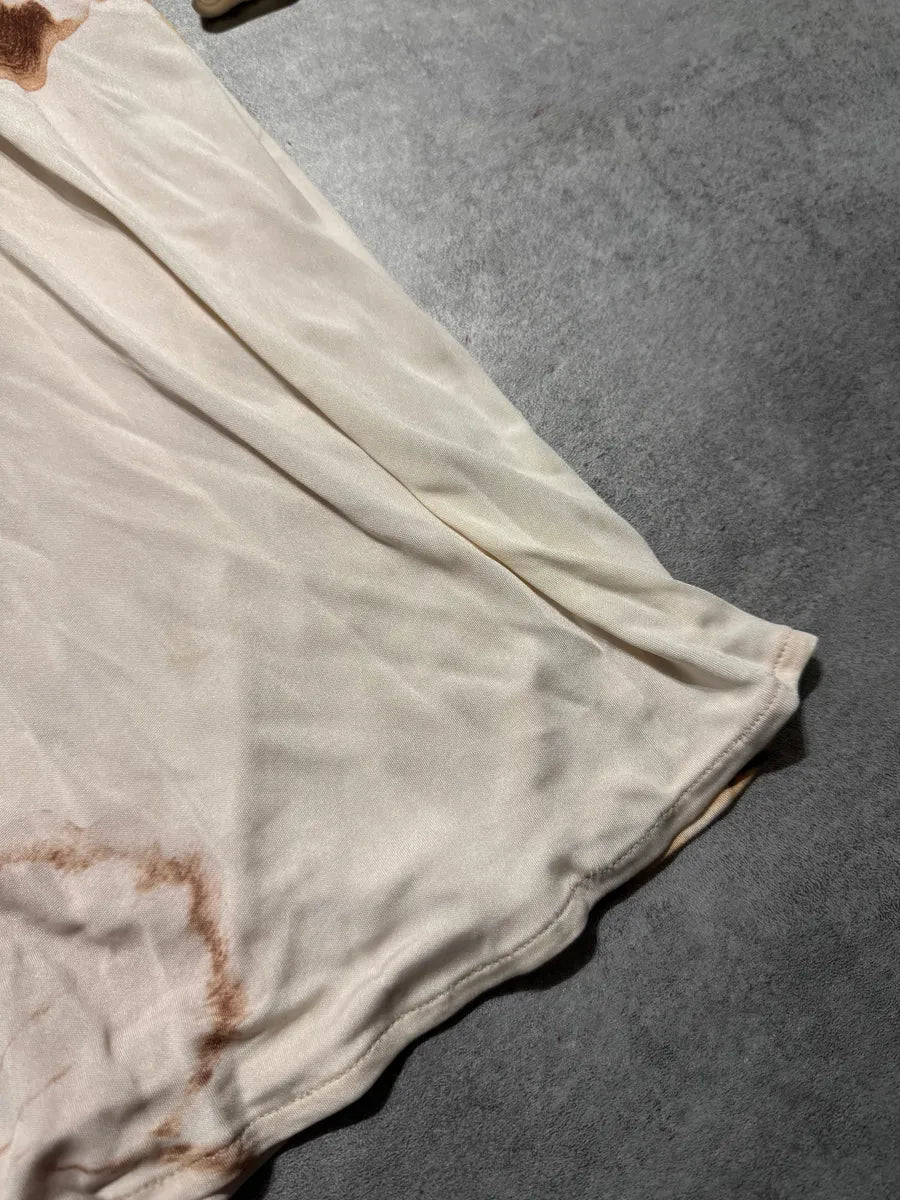 Roberto Cavalli Flowers White Dress obNhQgD 7