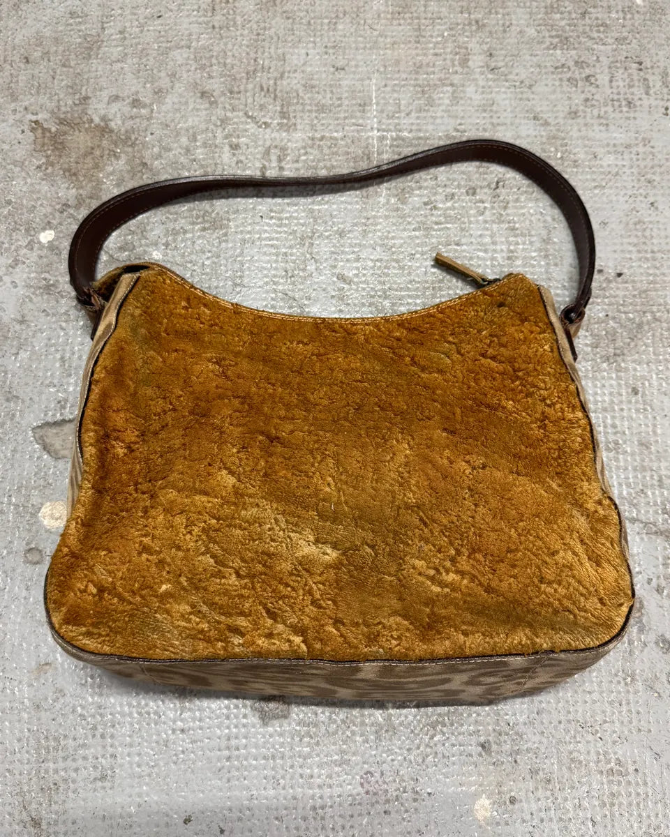 Roberto Cavalli Freedom Leopard Effect Handle Bag (OS) 0