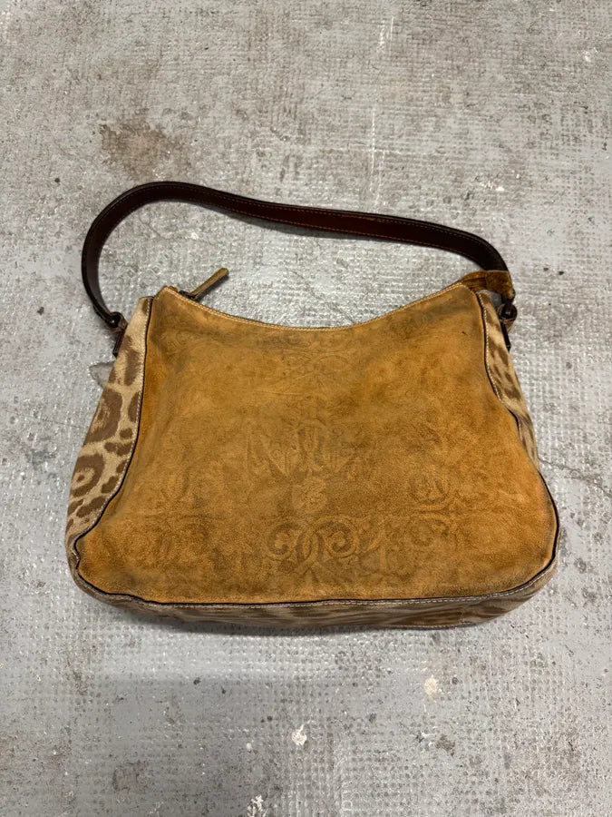Roberto Cavalli Freedom Leopard Effect Handle Bag (OS) 1