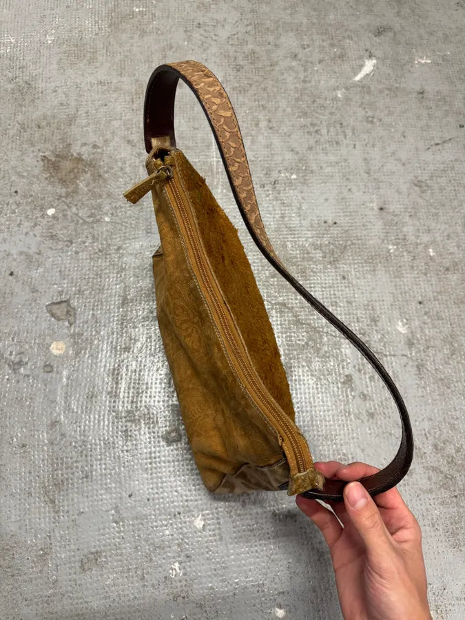 Roberto Cavalli Freedom Leopard Effect Handle Bag (OS) 2