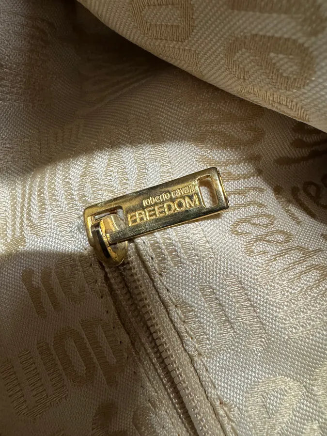 Roberto Cavalli Freedom Leopard Effect Handle Bag (OS) 4