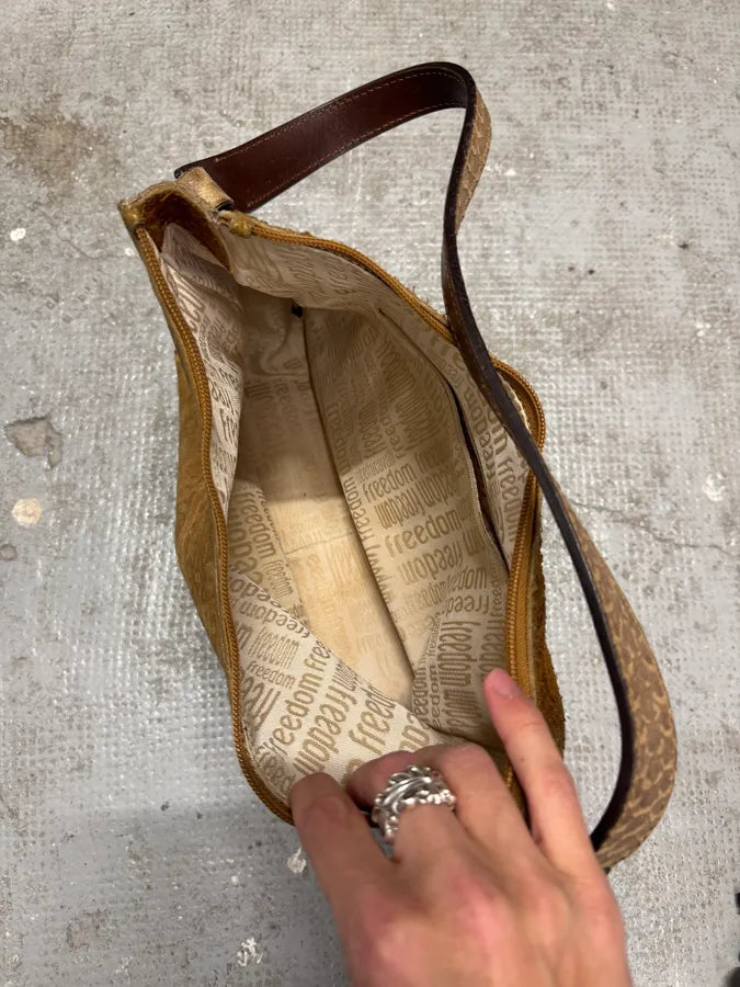 Roberto Cavalli Freedom Leopard Effect Handle Bag (OS) 5