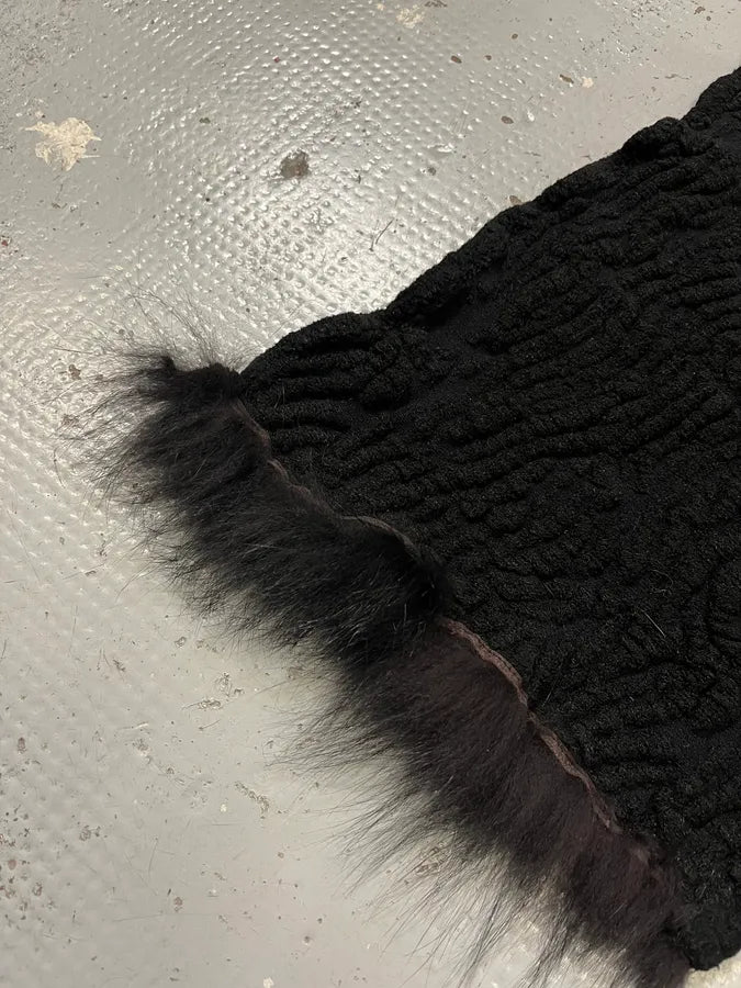 Roberto Cavalli Fury Black Scarf AmbQNMq 5