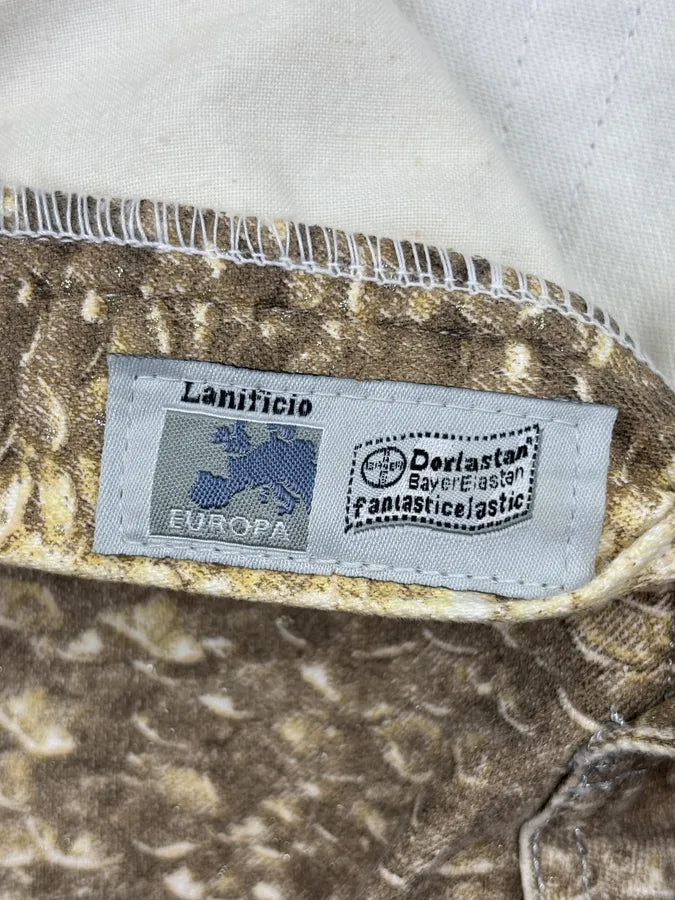 2000s Roberto Cavalli Gold Metallic Pants AoDOhOh 10