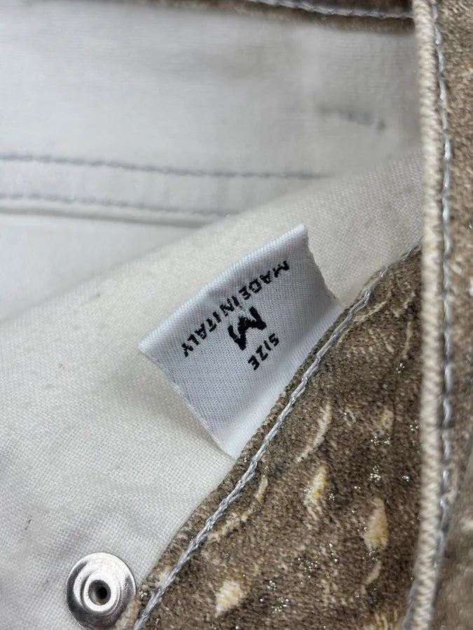 2000s Roberto Cavalli Gold Metallic Pants AoDOhOh 11