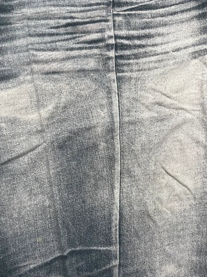 2000s Roberto Cavalli Grey Trompe LOeil Denim Print T-Shirt SGkcIjV 6